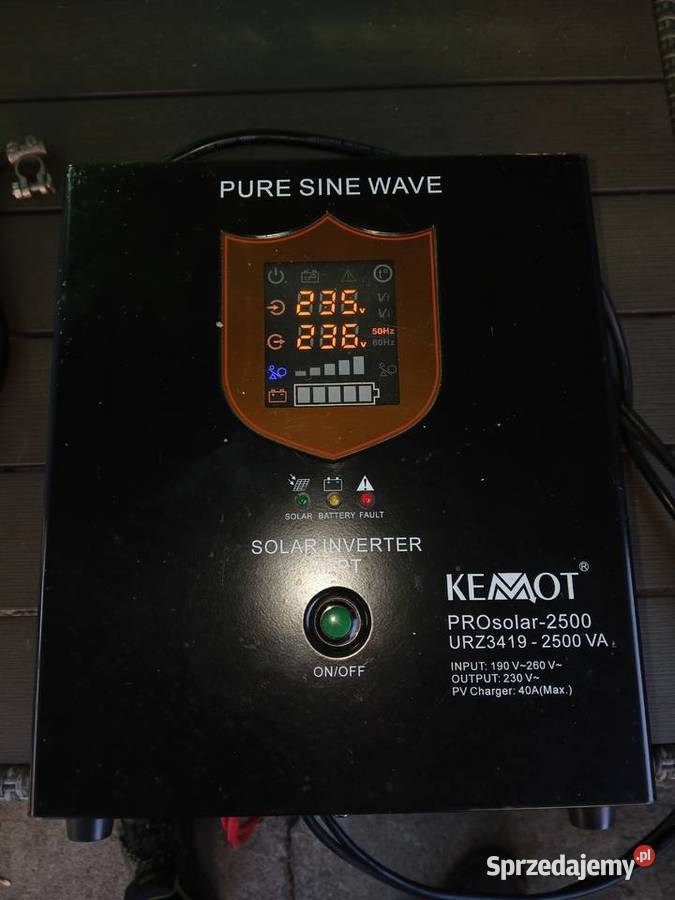 Przetwornica solarna KEMOT PROsolar2500 Kościelec