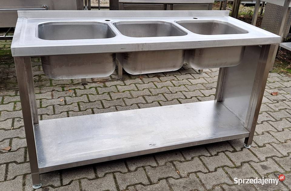 Zlew 3 Komorowy z Półką 1506085 M1209 N Nowe Skalmierzyce