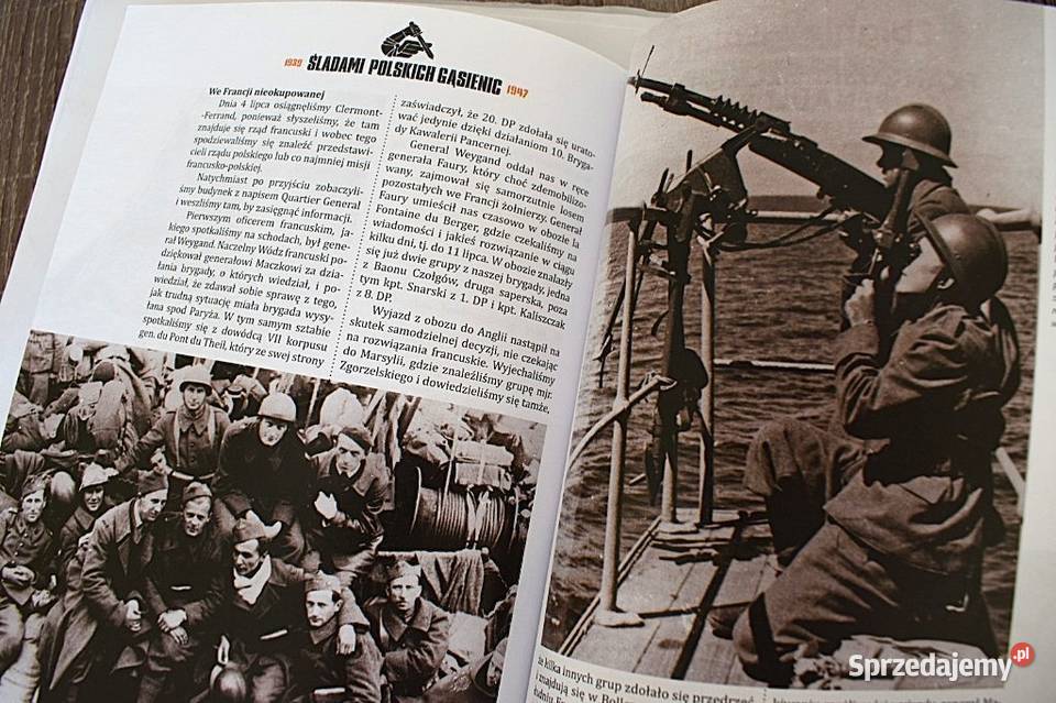 Śladami Polskich gąsienic Francja 1939 1940 r Chełmno sprzedam