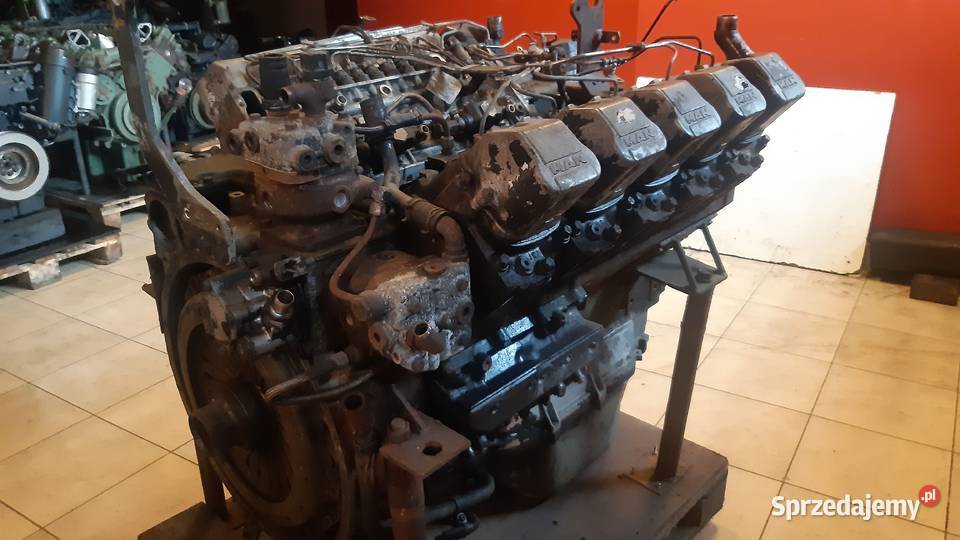 MAN D2840 LF 21 silnik V10 STAN 600 silniki kompletne
