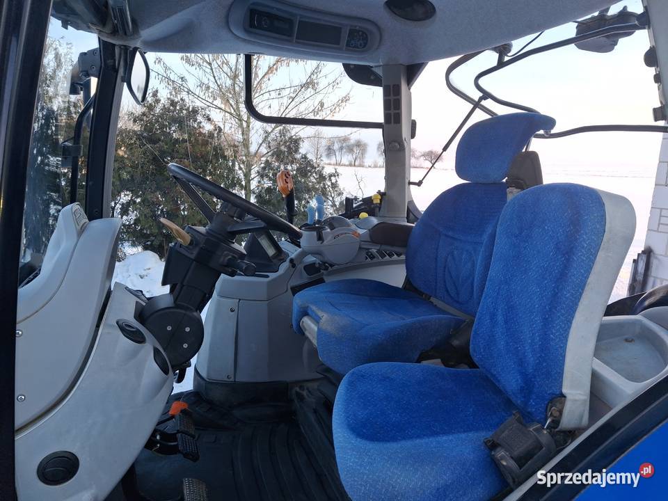 Holland T6070 Świeżo Sprowadzony SuperSteer Rolnictwo Jabłonna Druga