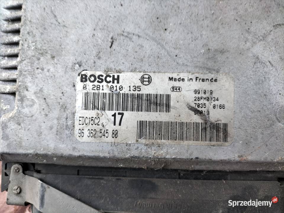 KOMPUTER STEROWNIK SILNIKA PEUGEOT 806 20 HDI Kamień-Kolonia