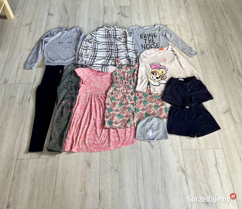 Paka zestaw ubrań dziewczynki 134140 Poznań