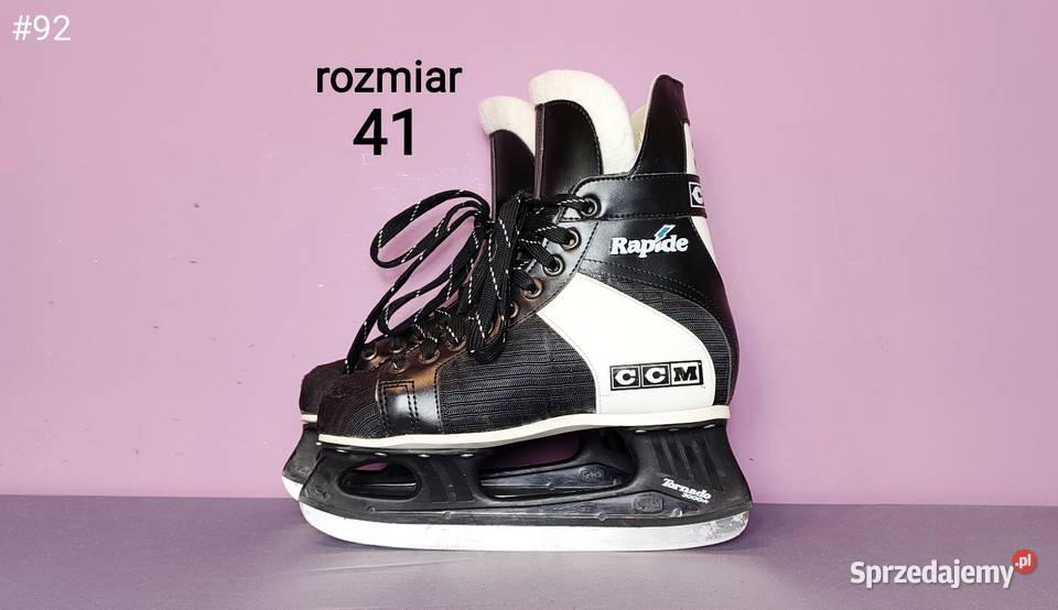 Łyżwy CCM hokejowe rozmiar 41 26 92 małopolskie Jasień