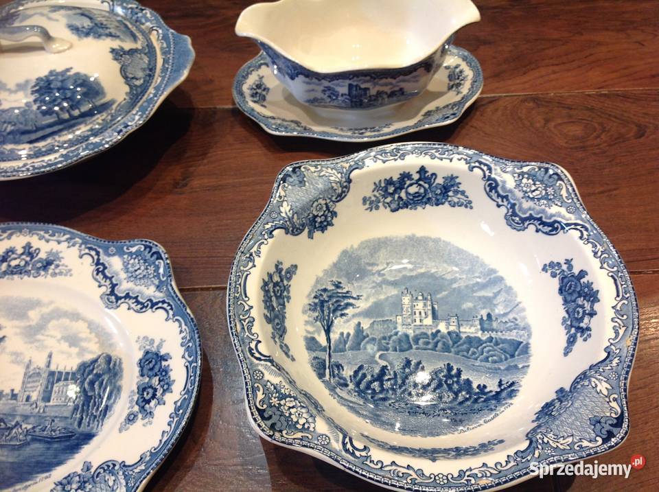Serwis Zastawa Obiadowa Porcelana Jonson Nowa Sól