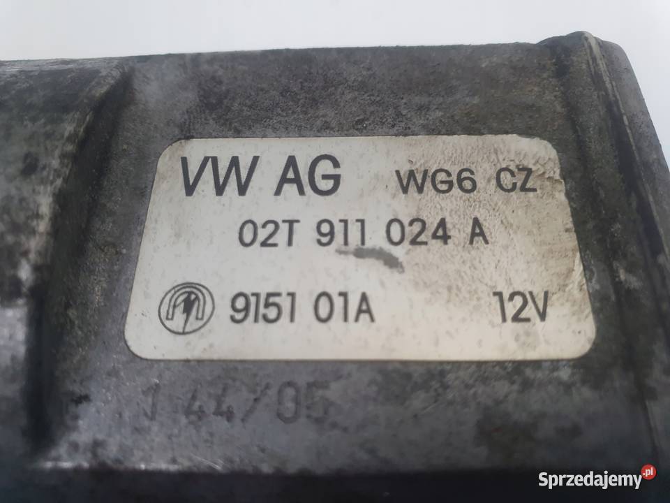 Skoda Fabia I 12 12V ROZRUSZNIK 02T911024A osobowe Janów