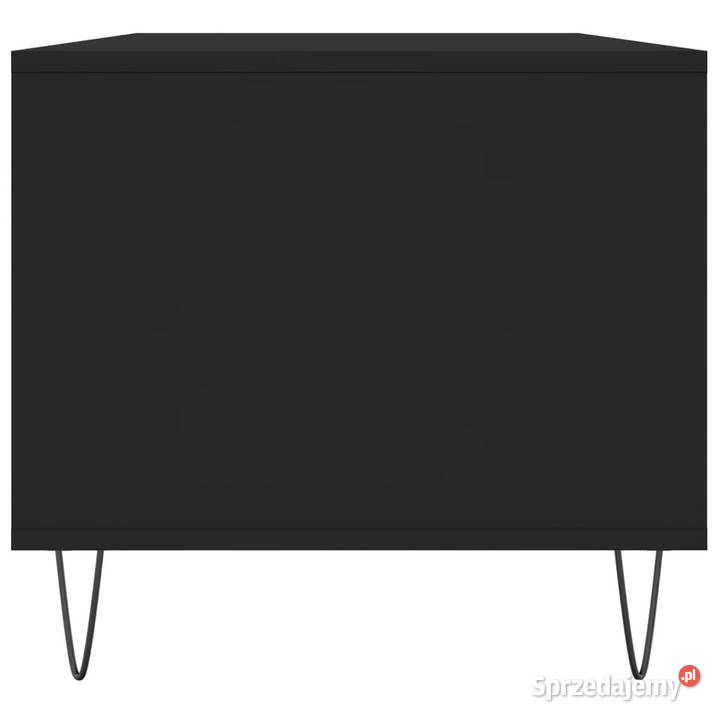 Stolik kawowy czarny 90x49x45 materiał mazowieckie sprzedam