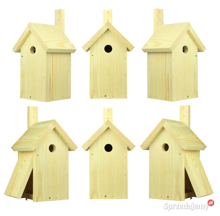 Budki lęgowe domki zestaw 6 typ A i A1 BL2 podkarpackie Przyszów