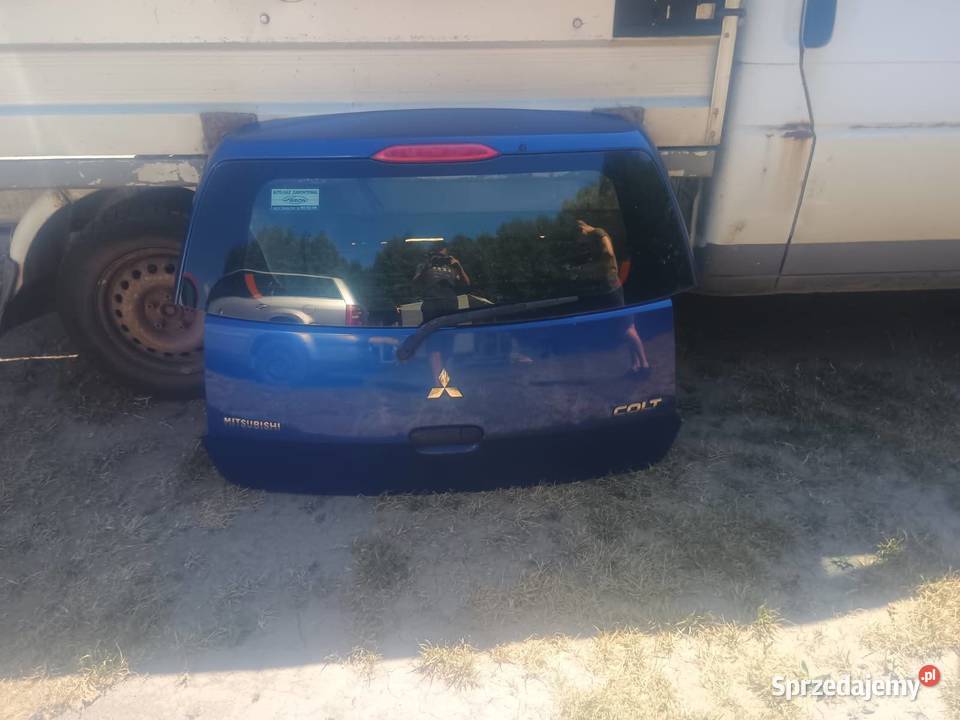 Klapa tylna bagażnika tył tylna Mitsubishi Colt Klapy bagażnika śląskie Tychy sprzedam