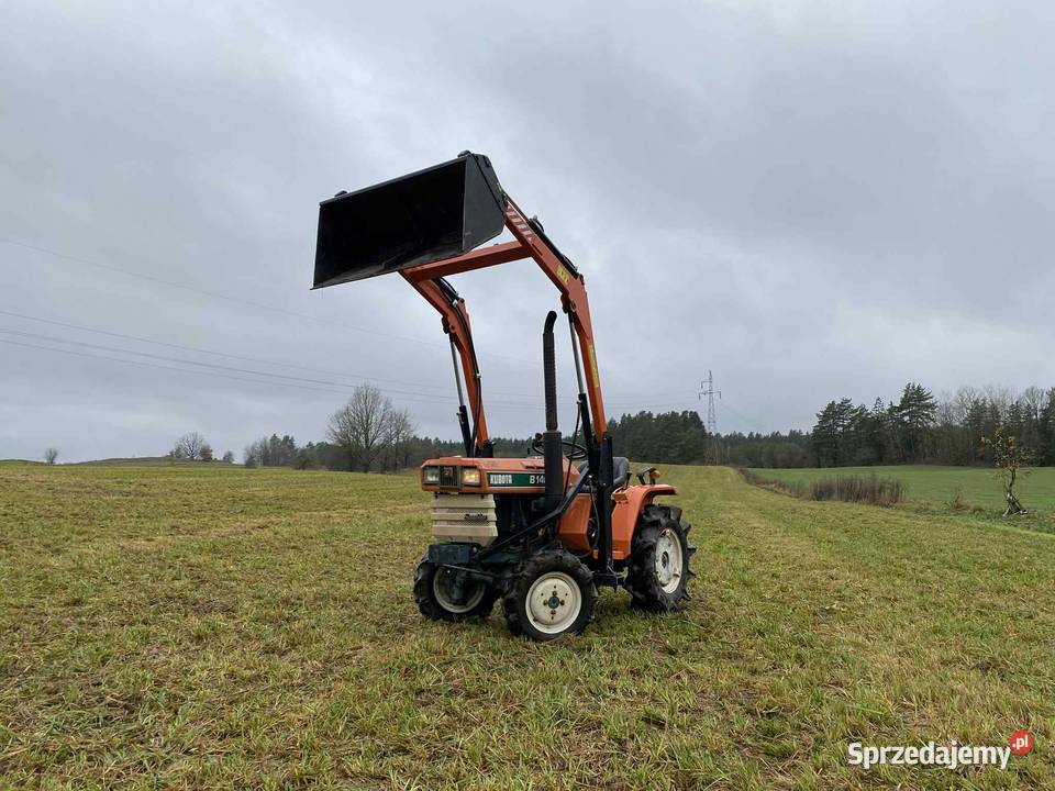 Sprzedam Traktorek Kubota B 1402 M 4x4 z Turem Suwałki