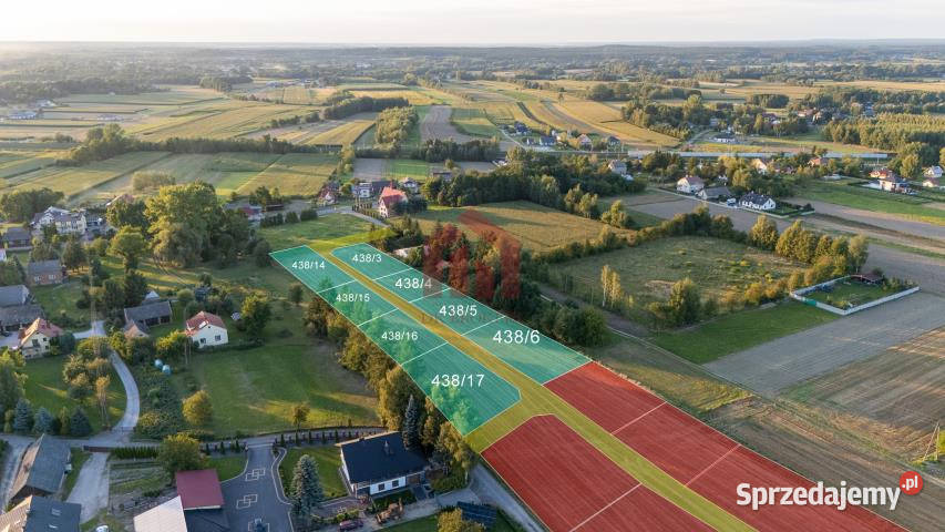 Działka 1000m Brzezówka prąd