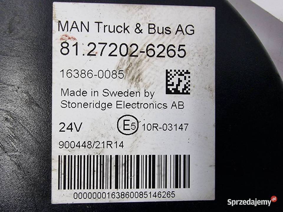 LICZNIK ZEGAR MAN TGX 18440 81272026265 kujawsko-pomorskie
