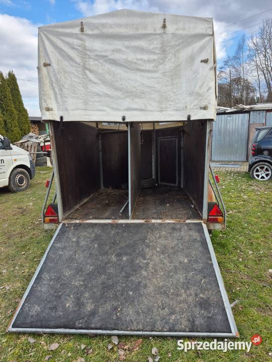 Przyczepa konna na 2 konie Do przewozu koni Gorlice