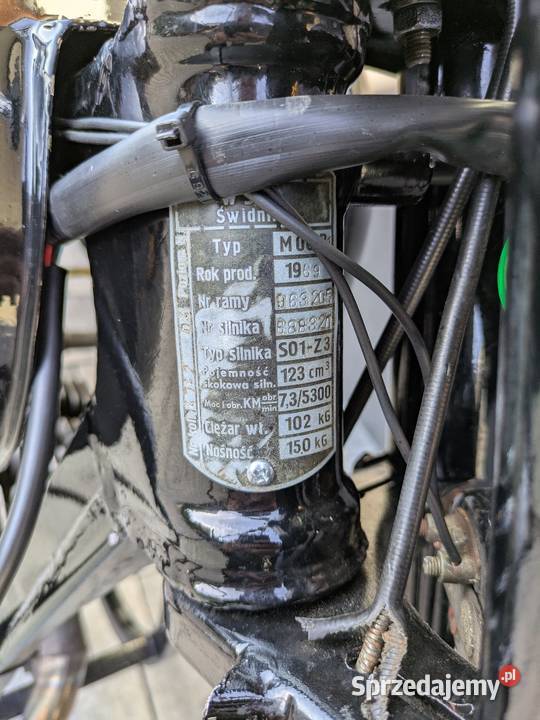 WSK 125 1969r DwuramówkaCzarne Tablice benzyna podkarpackie Jareniówka