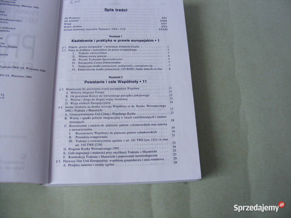 Prawo europejskie Emmert Prawo międzynarodowe Rok wydania 2000