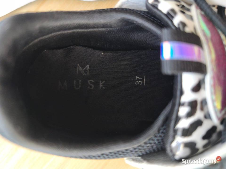 Buty damskie MUSK 37 nowe tkanina Półbuty pomorskie
