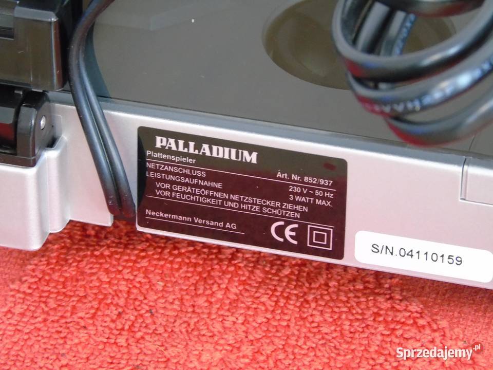 Gramofon Palladium nowy igła sprawny DOSTAWA Gramofony podkarpackie Jasło sprzedam