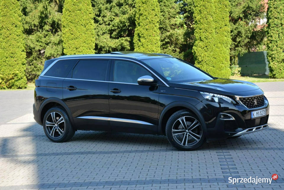 Peugeot 5008 GT Pack 7Foteli Skóry Radar Full klimatyzacja mazowieckie