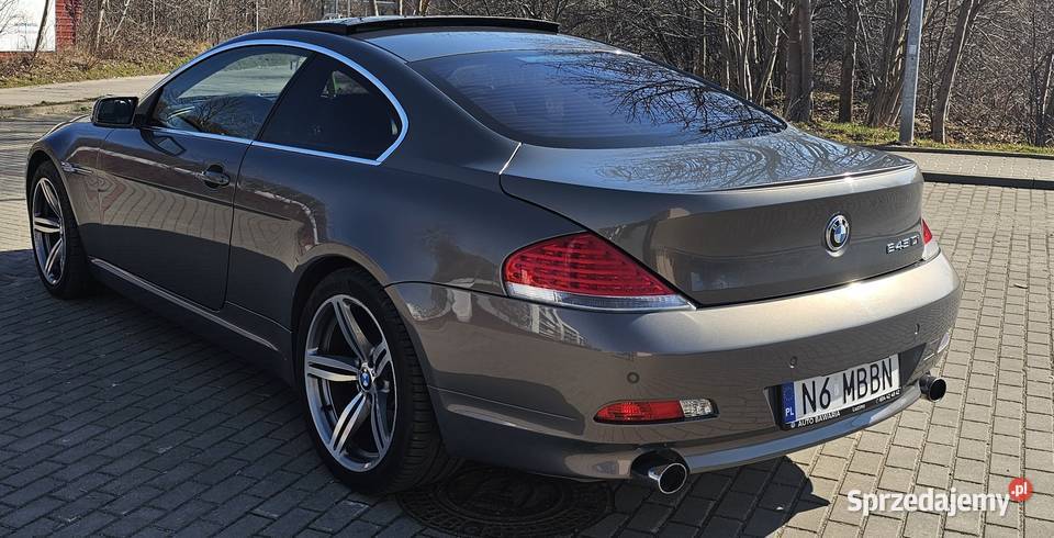 Bmw E63 mega stan v8 Gaz doinwestowane regulowane zawieszenie Gdańsk
