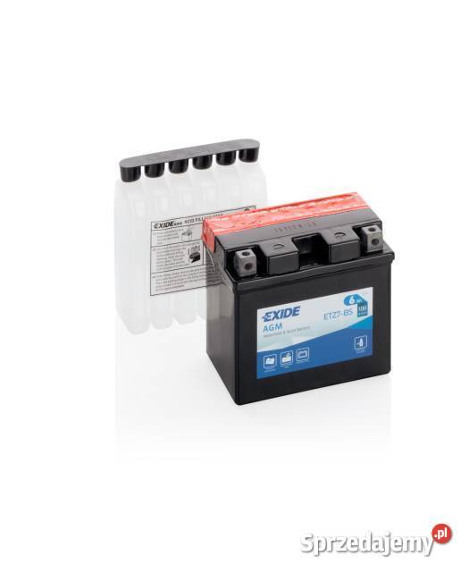 Akumulator motocyklowy EXIDE ETZ7BS YTZ7BS 12V Akumulatory motocyklowe Białystok