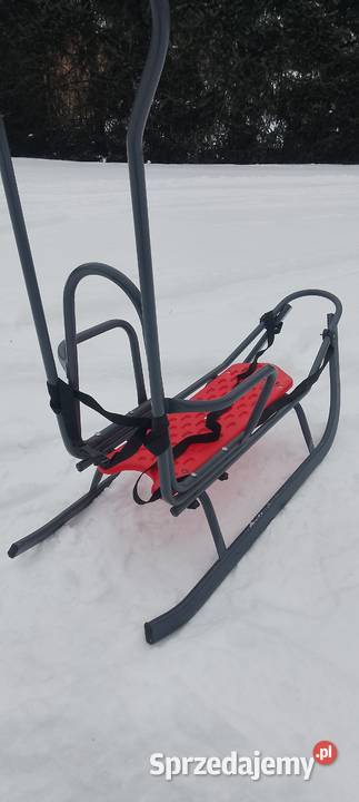 Sanki metalowe z uchwytem Augustów