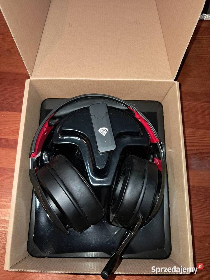 Słuchawki gamingowe Genesis Selen 400 Bezprzewodowe Lniano