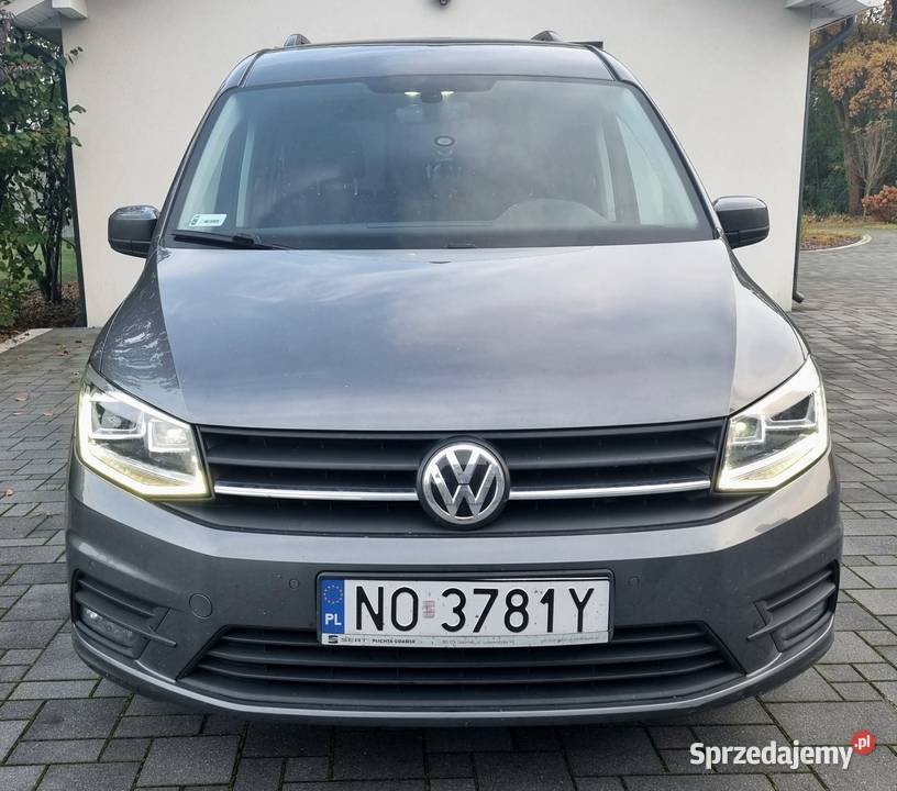 Volkswagen Caddy DSG 7 osób BEZWYPADKOWY Salon Laskowiec sprzedam