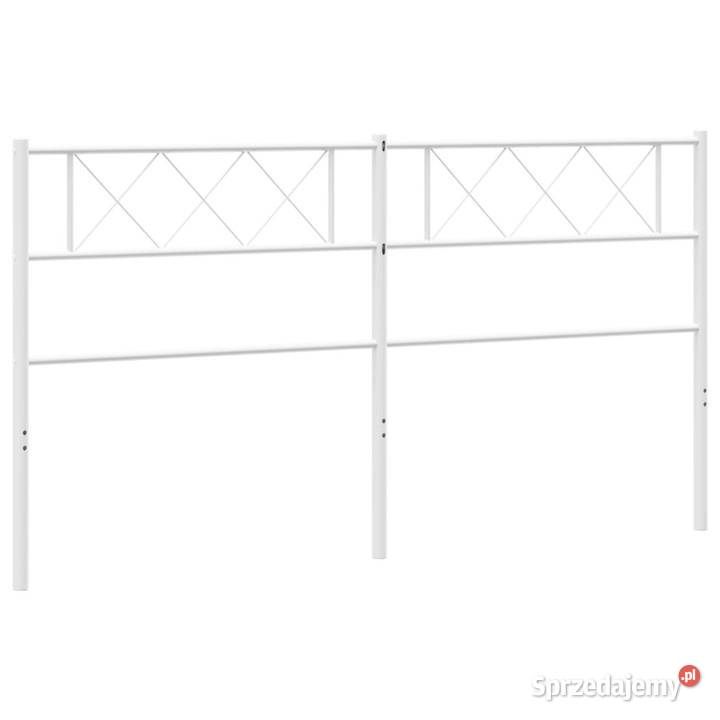 Metalowe wezgłowie białe 180 WM372362 sprzedam