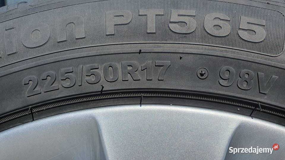 Koła BMW 22550 R17 wielosezonowe Samochodowe Lusowo sprzedam