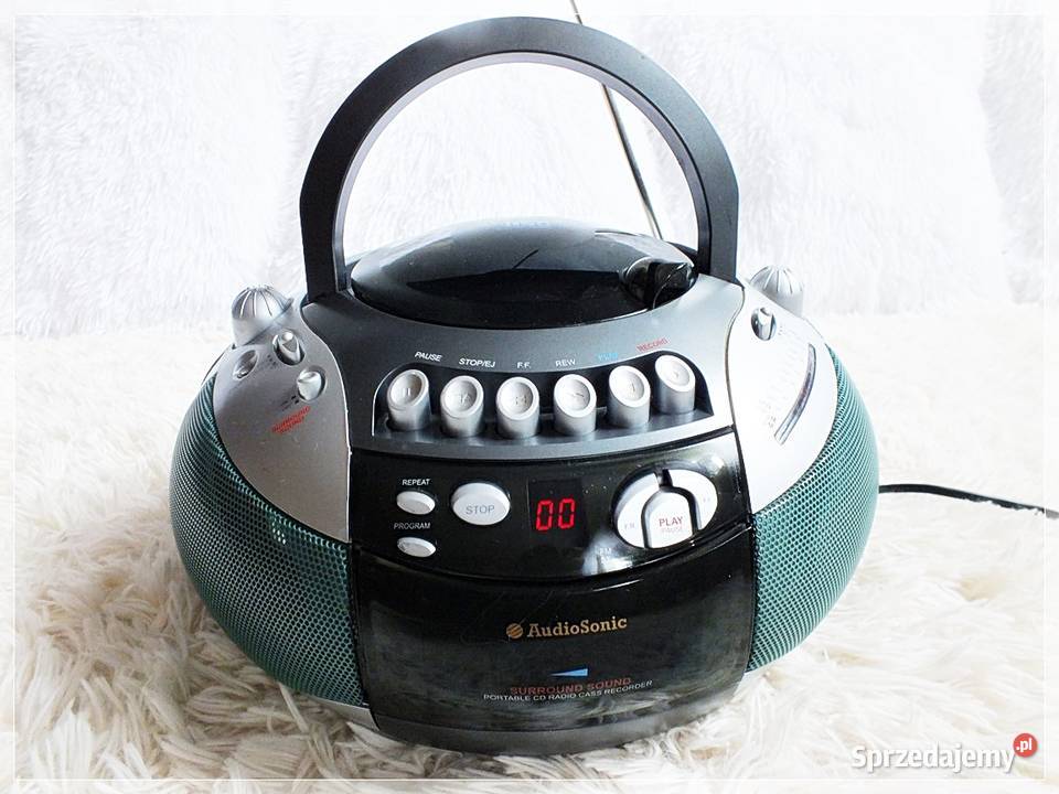 Radioodtwarzacz AudioSonic CD-429 na kasety BoomBox