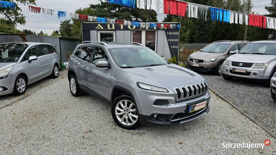 Jeep Cherokee SPRZEDANY Salon Full 4X4Sam elektryczne lusterka Świdnica