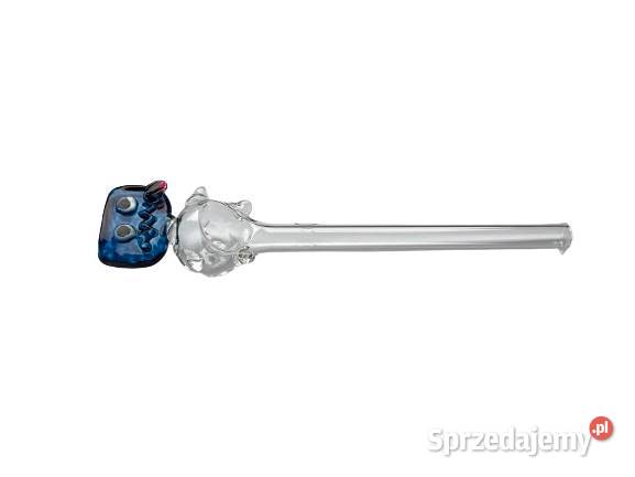 Szkło Fajkowe Blue Box 15 Lufka z Grubego Szkła Ostrowy nad Okszą