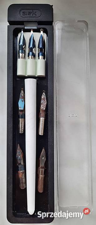 Pióro do tuszu maczane do tuszu ze stalówkami z sprzedam