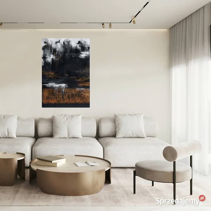 Tierra el Fuego obraz abstrakcyjny nowoczesna Malbork