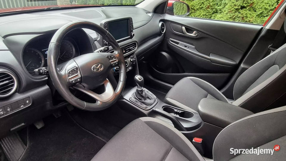 Hyundai Kona Turbo Kamera Cofania Apple CarPlay Rok produkcji 2018