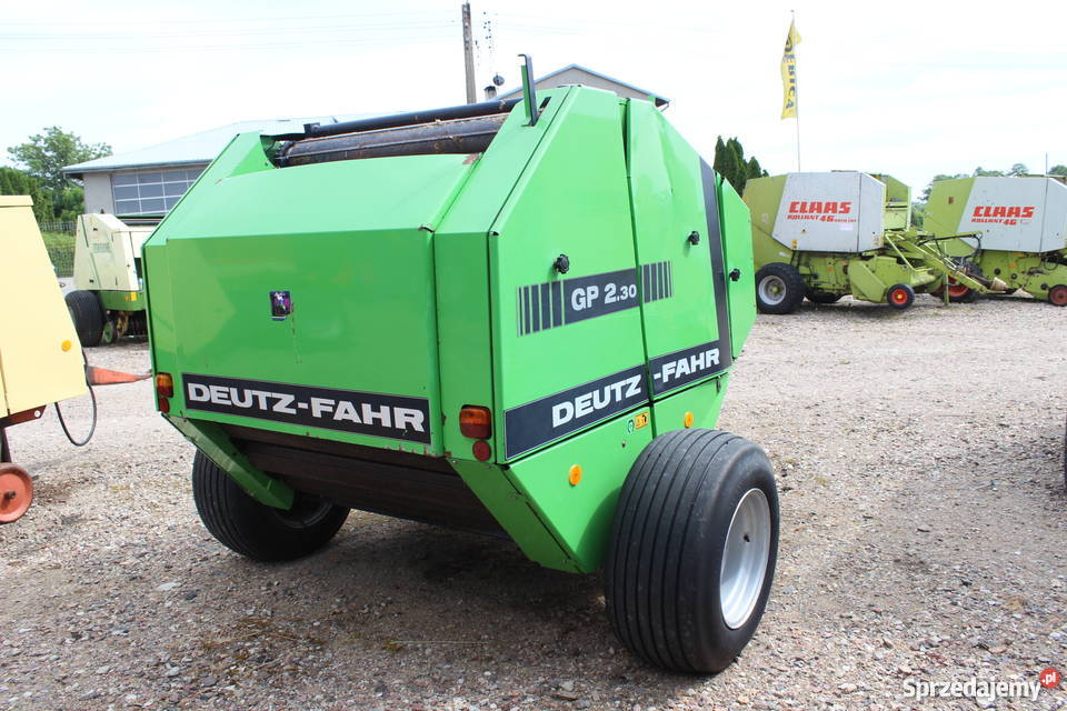 Prasa Deutz Fahr GP 230 Owijanie sznurkiem Sokoły