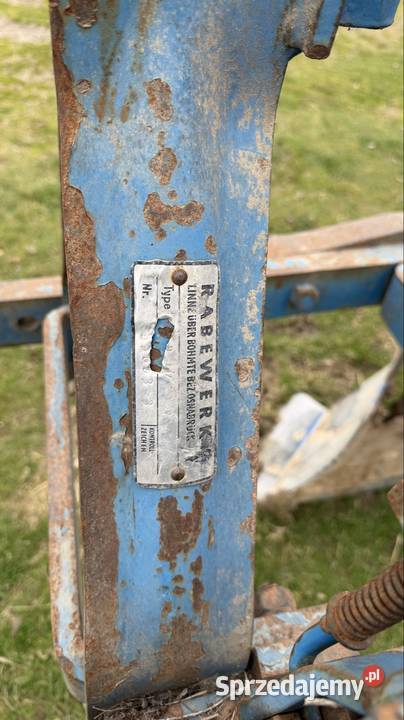 Pług 4 Skibowy Rabewerk Piotrów-Gułaczów