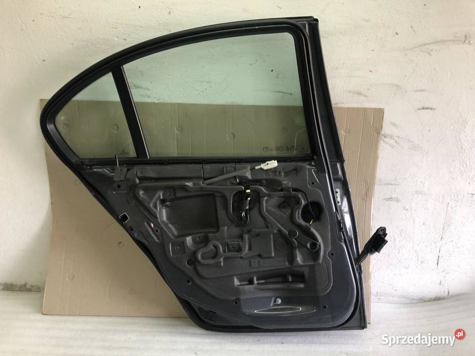 DRZWI KOMPLETNE LEWY TYŁ BMW E46 4007 SEDAN