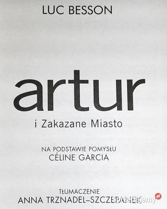 Artur i Zakazane Miasto Luc Besson