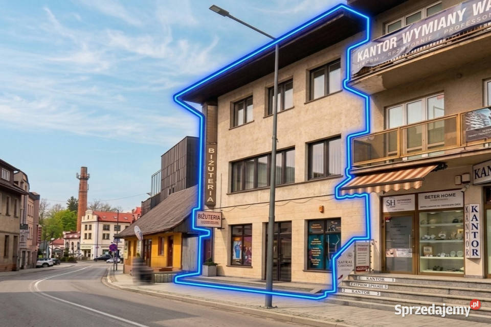 Budynek usługowomieszkalny Limanowa