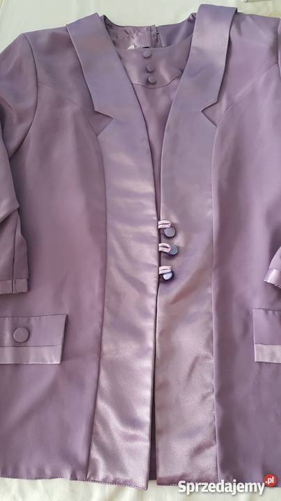 KOMPLE bluzka wdzianko narzutka blezer duży Rozmiar 52 Złotniki sprzedam