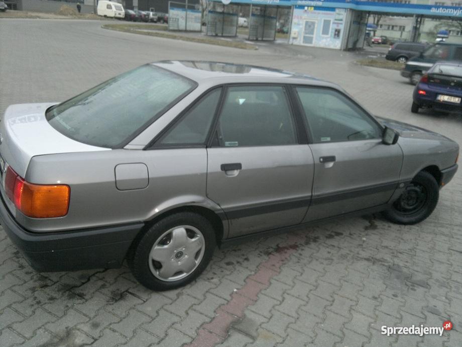 Klasyk Audi 80 B3 18 BenzynaGAZ Dwa Komplety kół Łódź