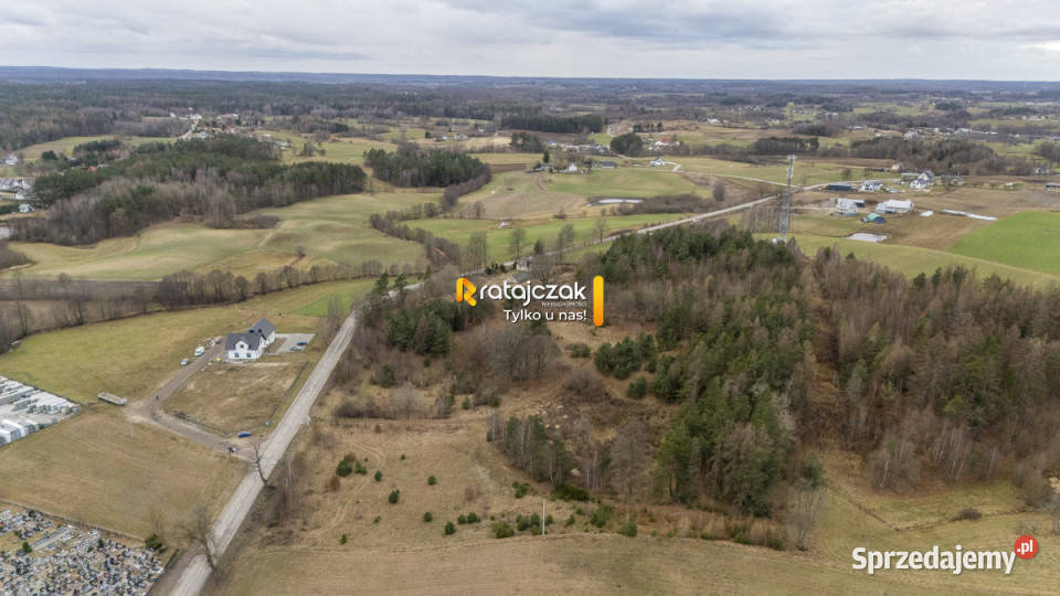 sprzedaży gruntu 1000m2 Pomieczyno 40m pomorskie