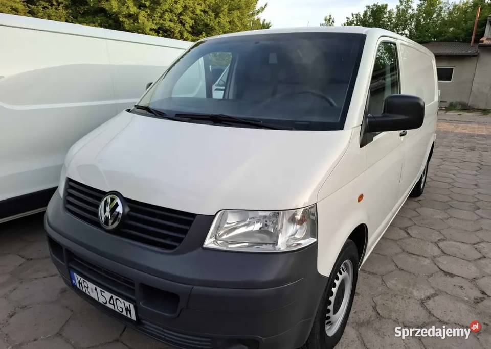 Volkswagen Transporter T5 19TDI LONG 3osobowy drzwi odsuwane Radom