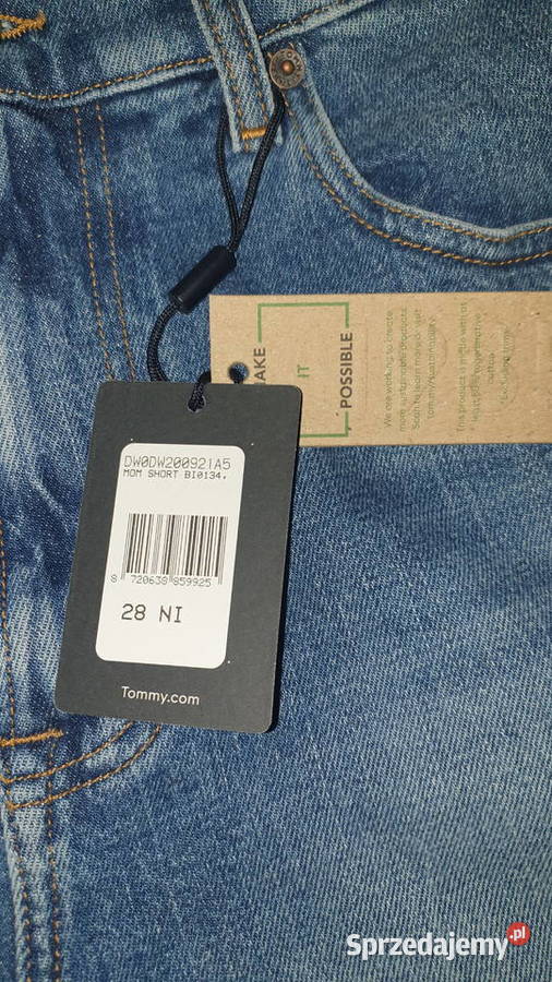 Tommy Hilfiger damskie krótkie spodenkimom jean Rozmiar 36(S) Warszawa sprzedam