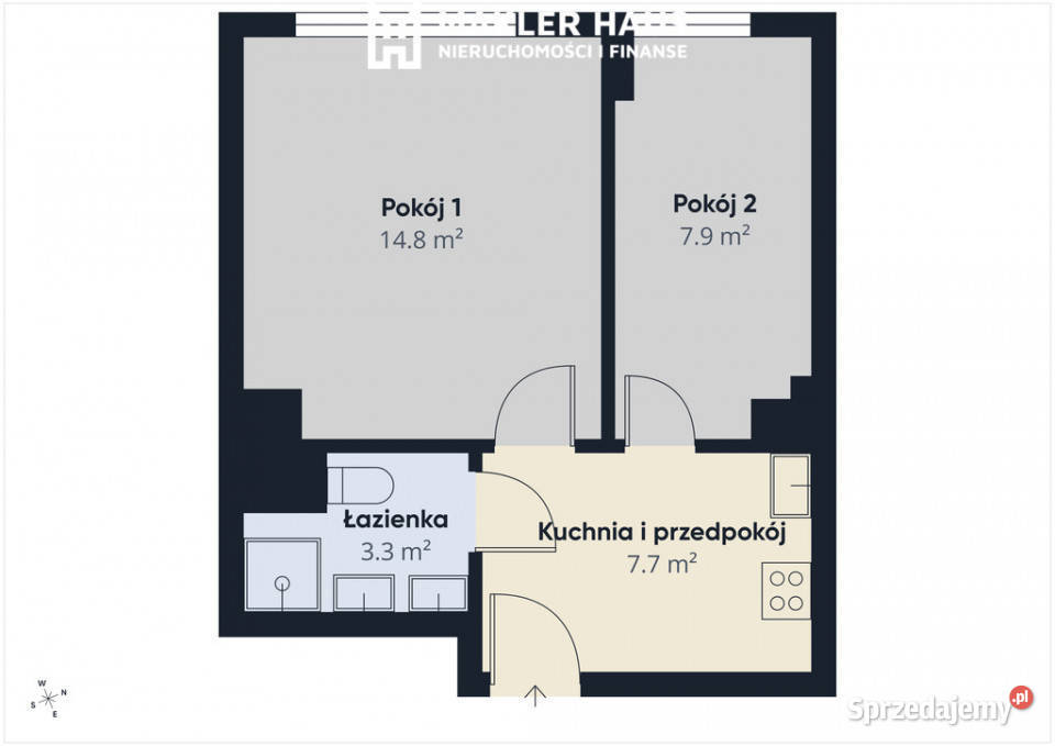 Mieszkanie z panoramicznym widokiem Pułaskiego Suwałki