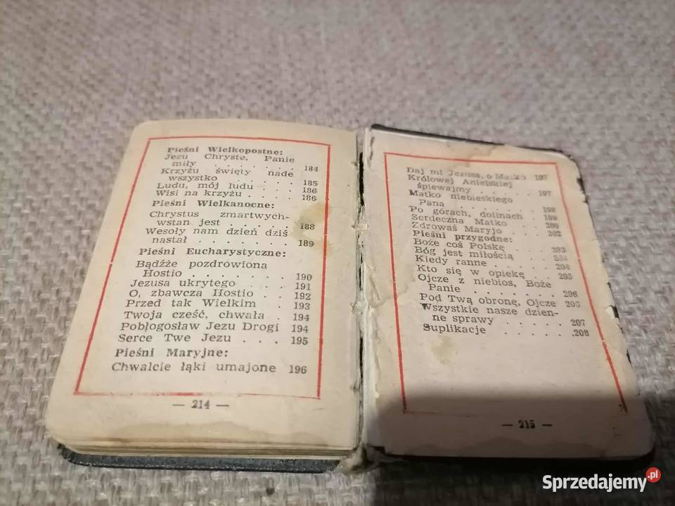 Pamiątka Pierwszej Komunii Świętej 1965 Wałbrzych sprzedam