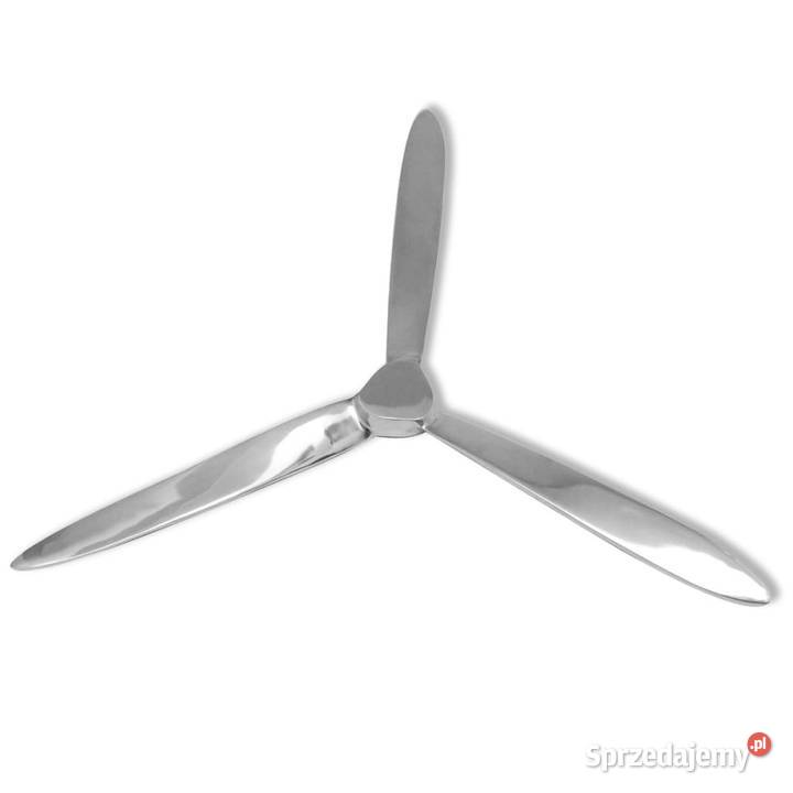 Śmigło do dekoracji ściany aluminium srebrne 70 Warszawa