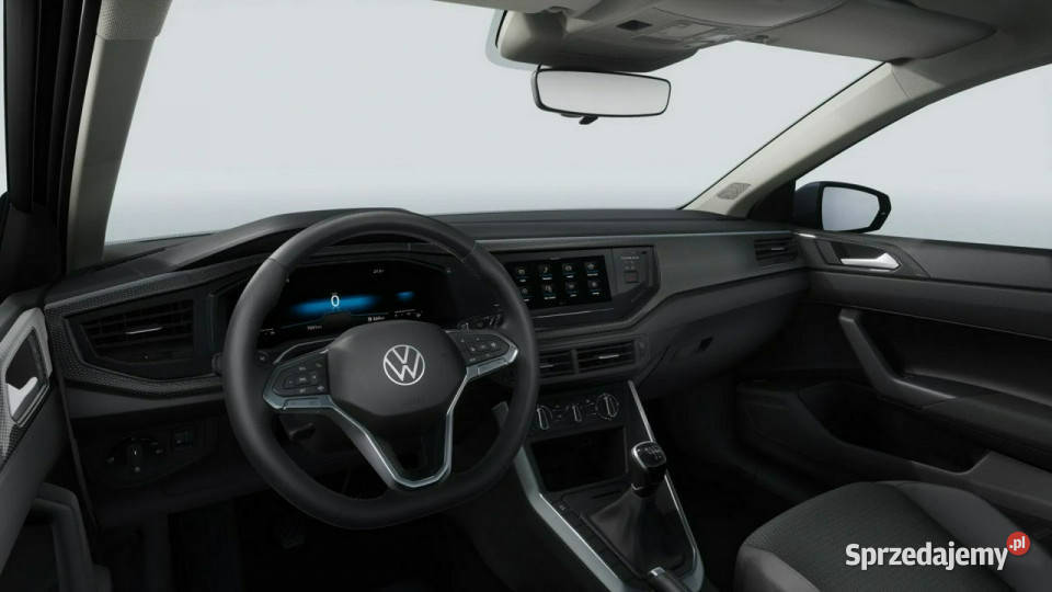 Volkswagen Polo Nowa wersja Pure 10 MPI 80 VI ASR (kontrola trakcji) Łódź
