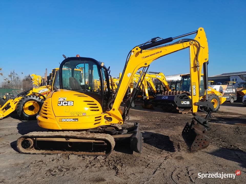 KOPARKA GĄSIENICOWA 6TON JCB 8065 65R1 5956h wielkopolskie Krotoszyn